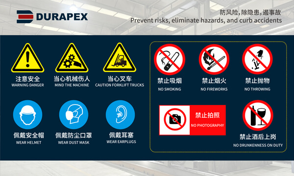 Safety & Occupational Health at DURAPEX